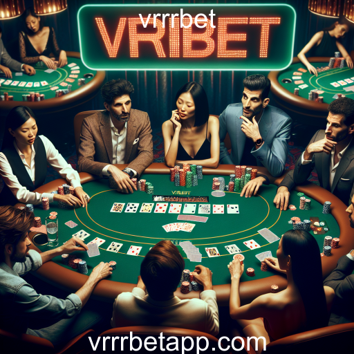 Descubra o Mundo do Pôquer em vrrrbet